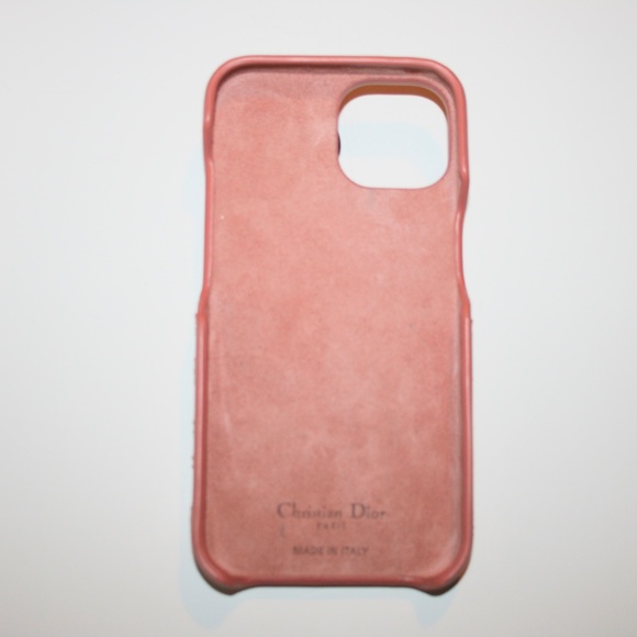 Dior Pink Quilted Phone Case - Picture 3 of 4